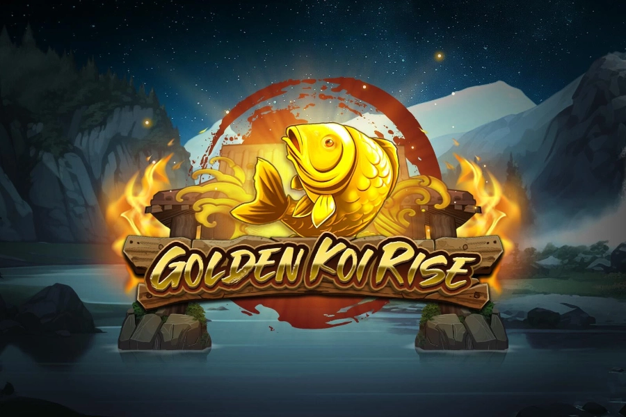 07412 golden koi rise